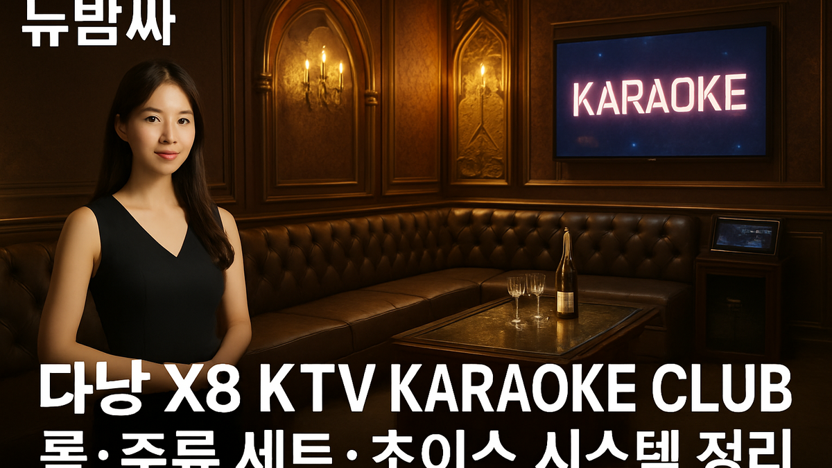 다낭 X8 KTV KARAOKE CLUB 위치·룸 시설·예약 정보