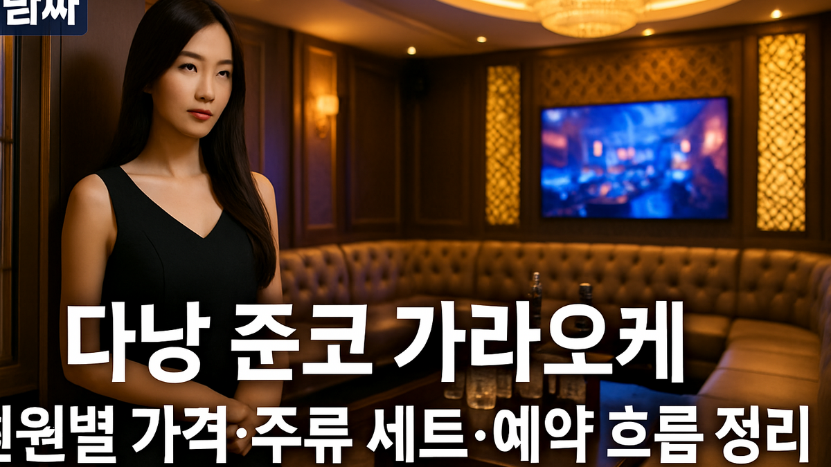 다낭 준코 가라오케 인원별 가격·주류 세트 정리