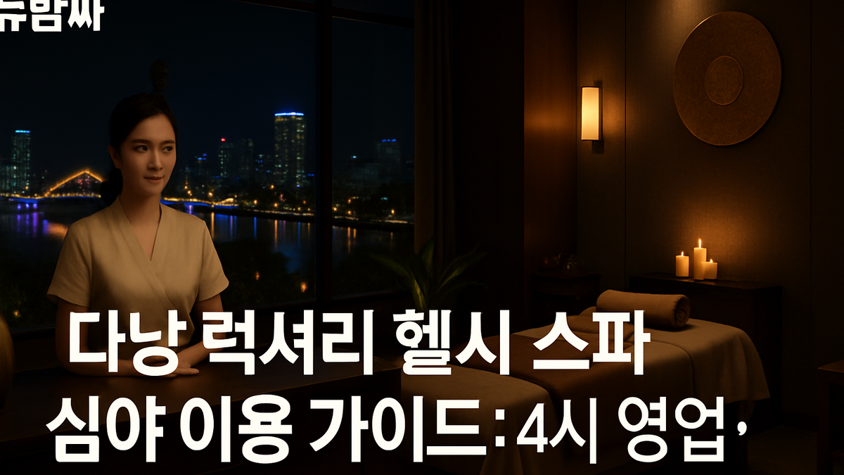 다낭 Healthy Spa 224 Tran Bach Dang 심야 스파 예약 가격 정보